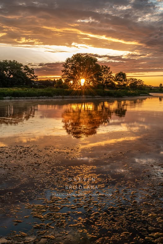 A MAJESTIC SUNRISE AT WILDFLOWER LAKE