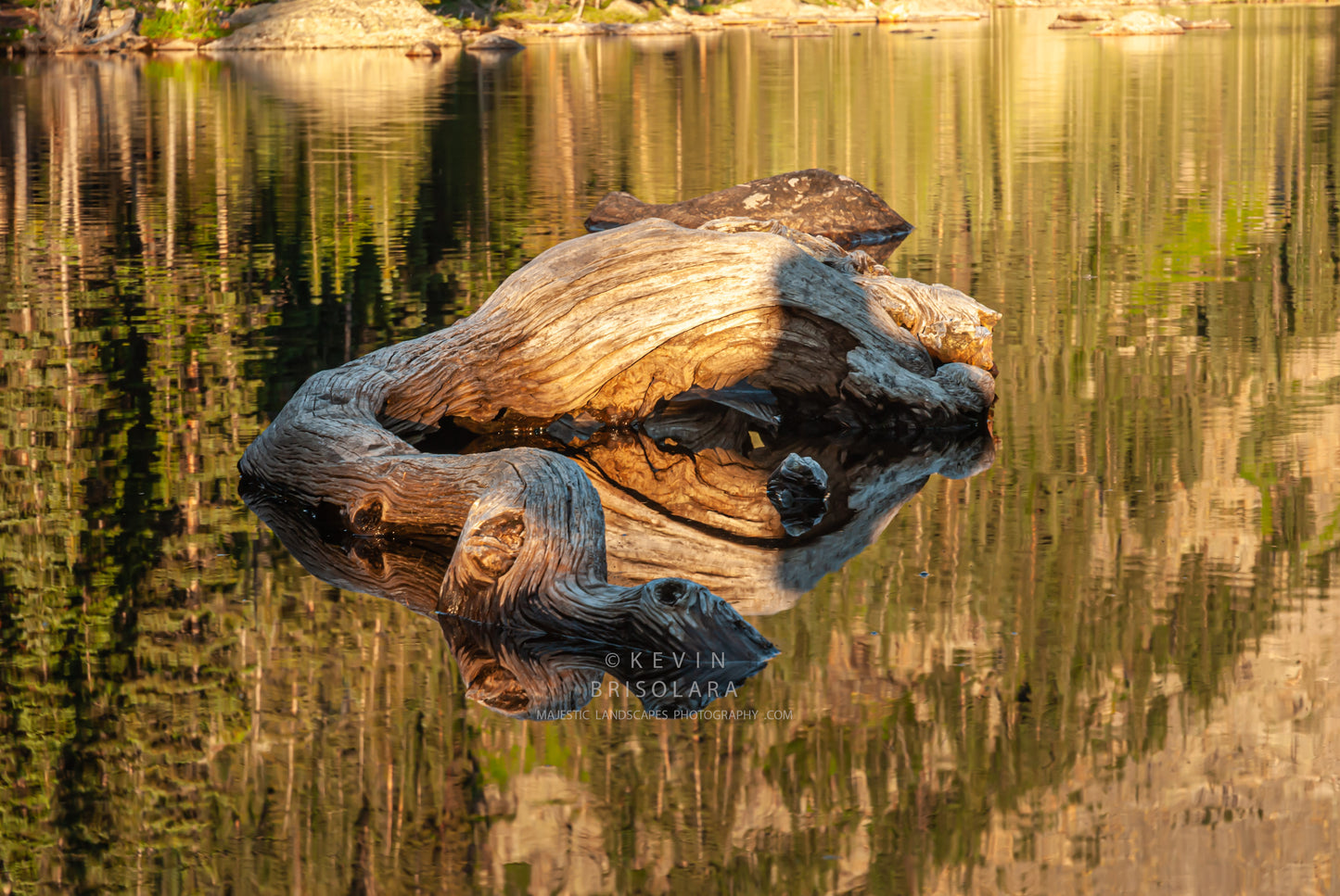 A GOLDEN MORNING AT DREAM LAKE