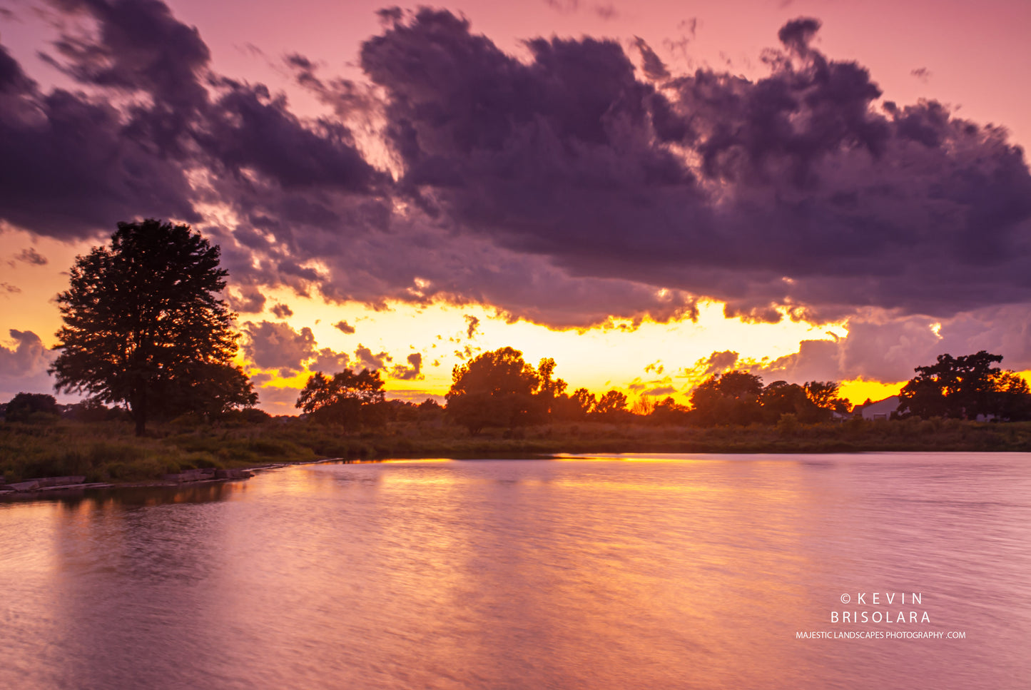 WATERFRONT SUNSET