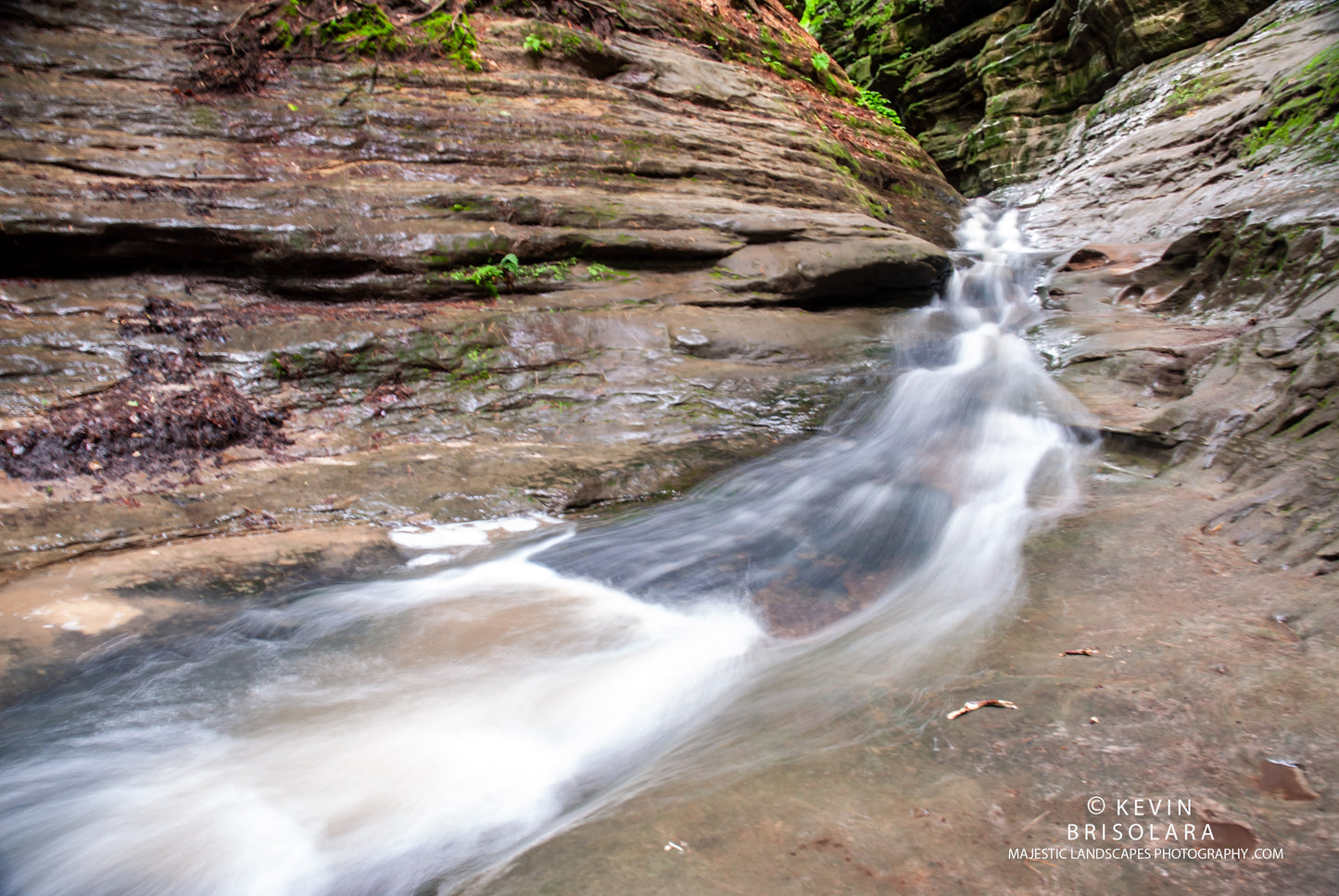 NOTE CARDS 572_180 WATERFALL, FRENCH CANYON