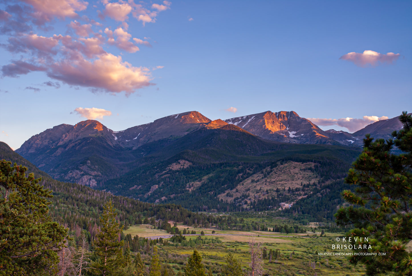 MORNING VIEWS OF THE MOUNTAINS