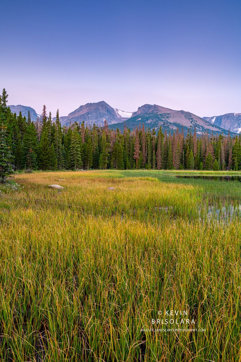 MORNING SPLENDOR AT BIERSTADT LAKE