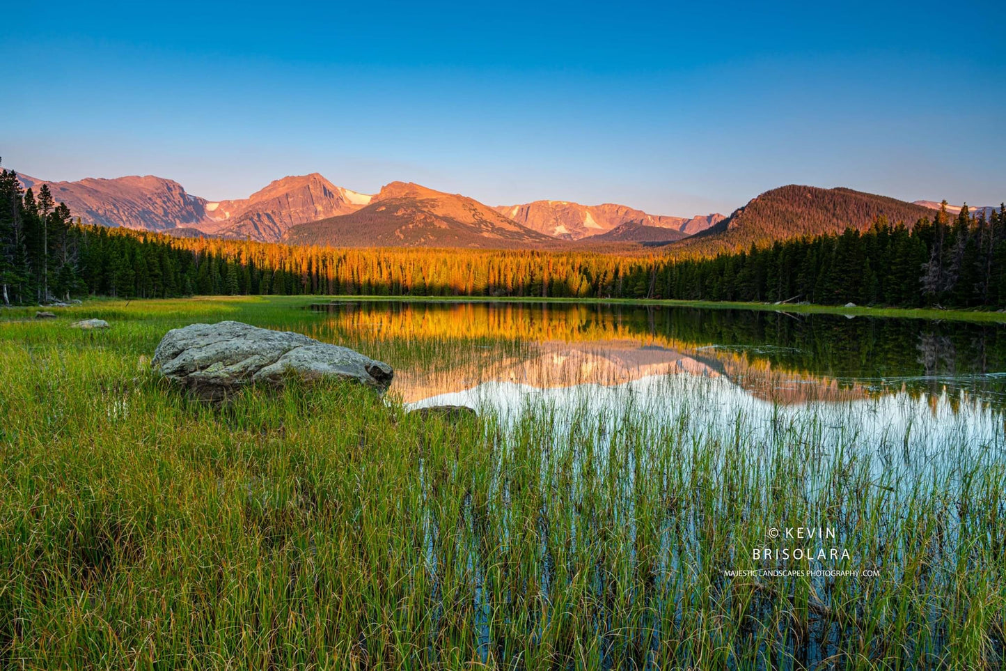 THE GLORY OF BIERSTADT LAKE