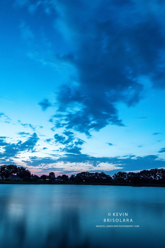 THE SUNSET BLUES AT WILDFLOWER LAKE