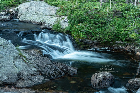 NOTE CARDS 711_5000  UNNAMED WATERFALL, GLACIER CREEK