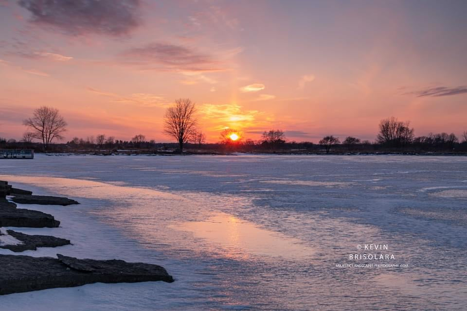 A WINTER SUNSET