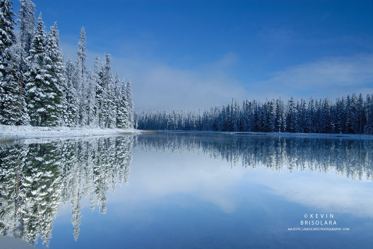 FIRST SNOW ON SCOTT LAKE