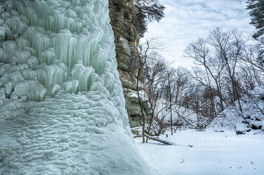 A FROZEN CANYON