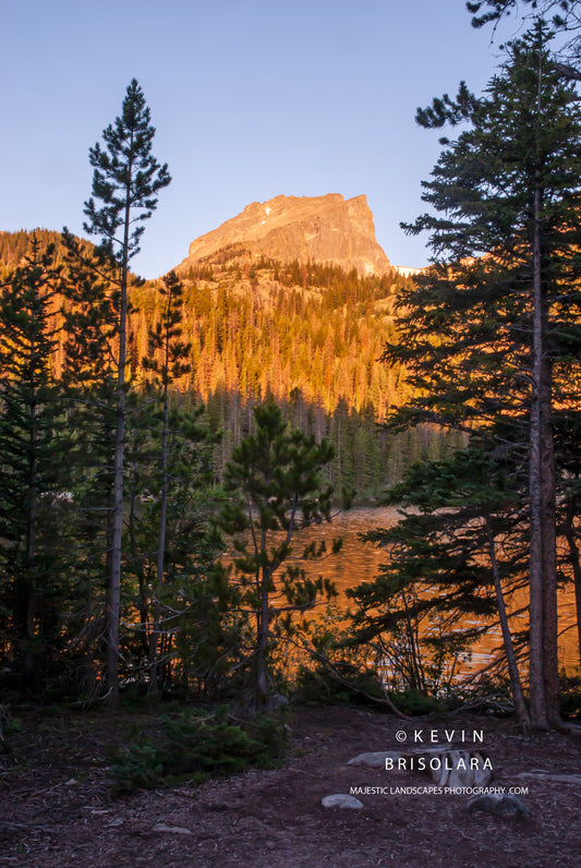 SUNRISE VIEW OF HALLETT PEAK
