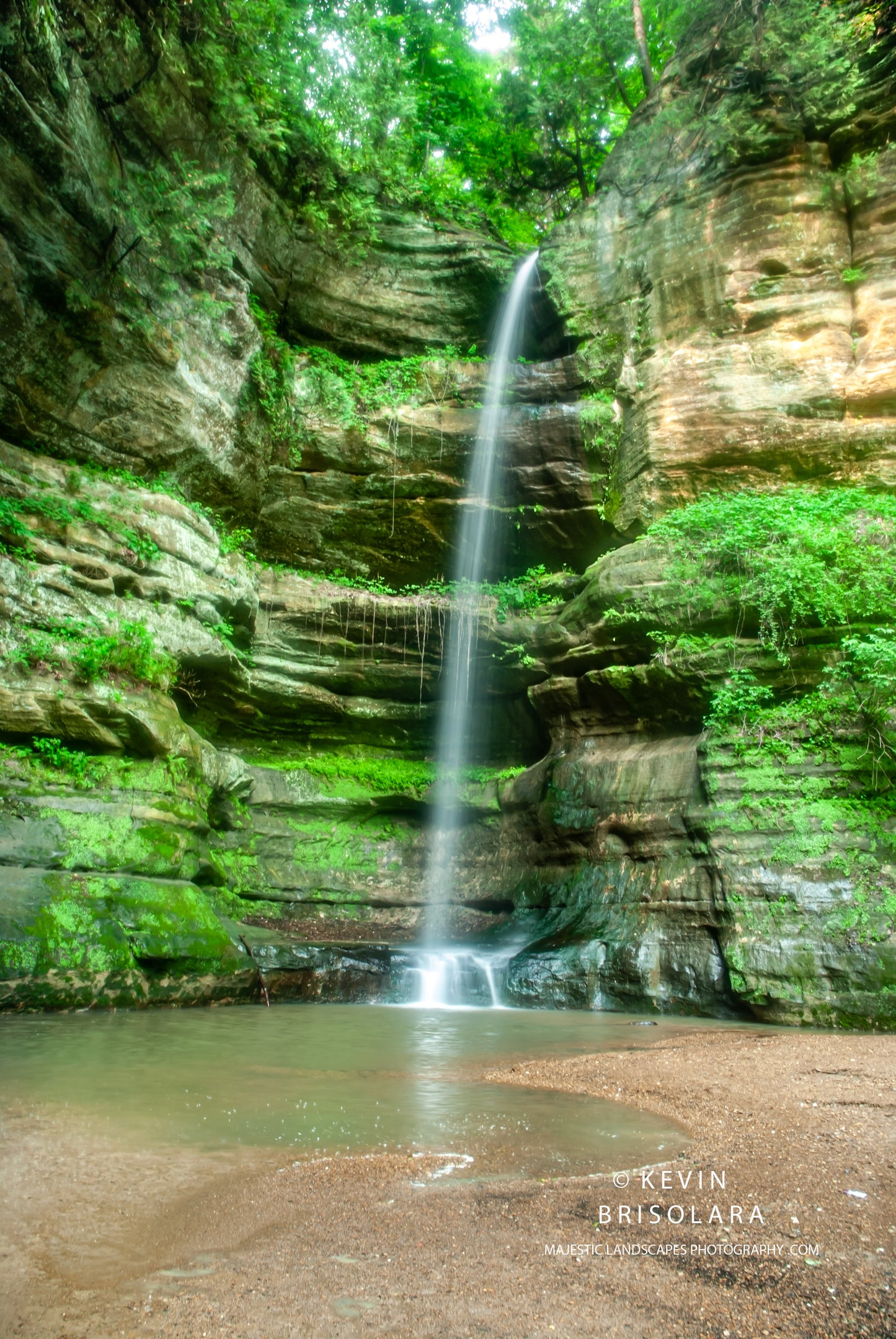 WATERFALL OF THE CANYON