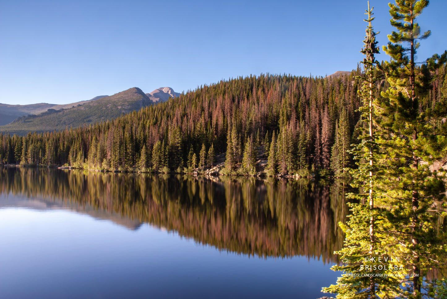 LONGS PEAK AND BEAR LAKE