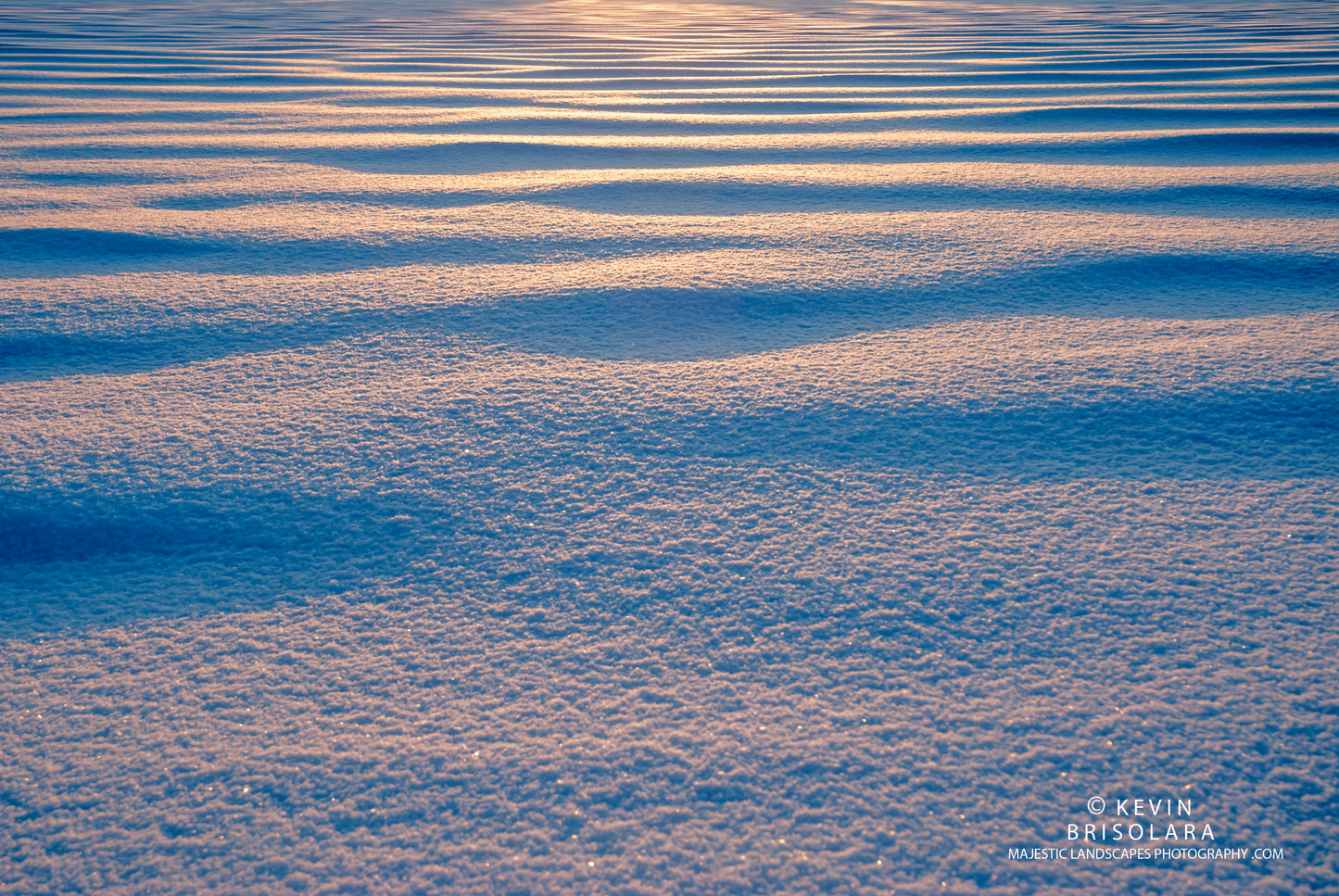 LAKE PATTERNS FROM A WINTER SCENE