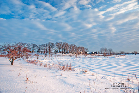 A PERFECT MORNING VIEW OF THE LANDSCAPE