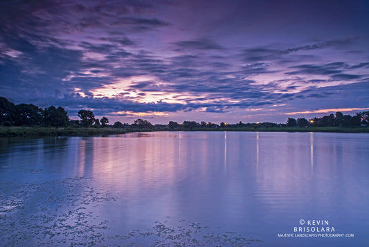 A SPECTACULAR SUNRISE FROM THE LAKE