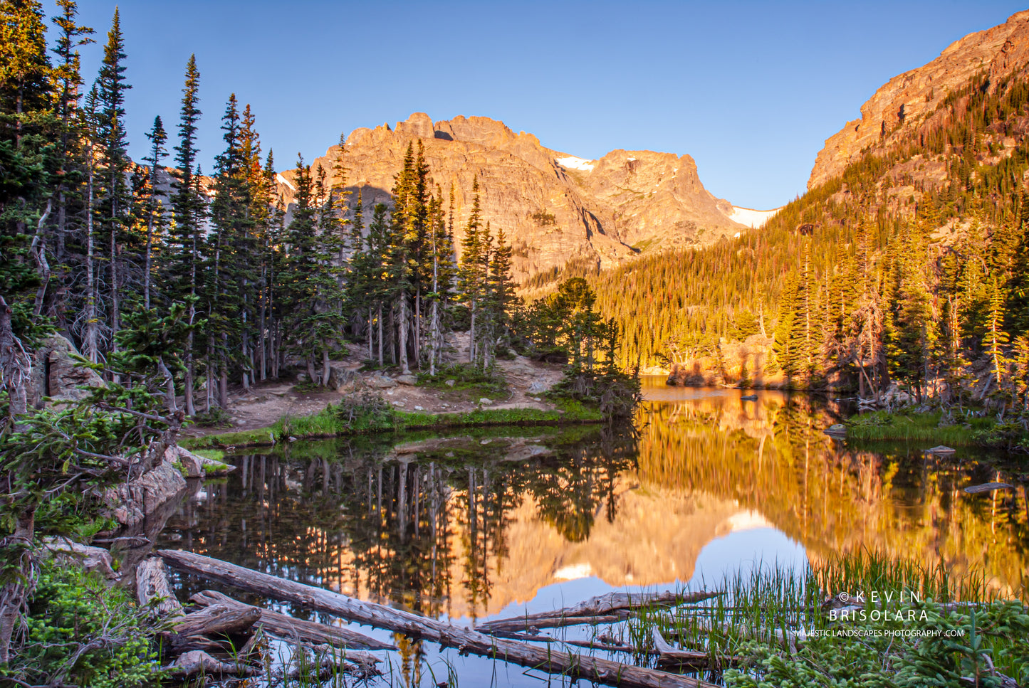 TAYLOR PEAK AND THE LOCH