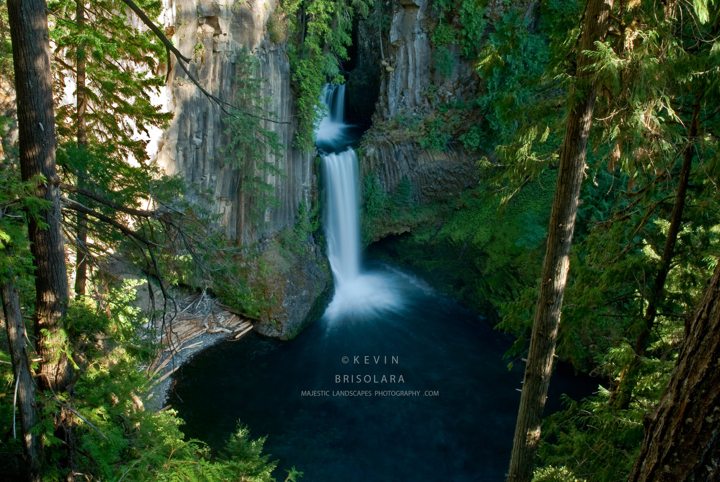 NOTE CARDS 190_938 TOKETEE FALLS, NORTH UMPQUA RIVER, UMPQUA NATIONAL FOREST